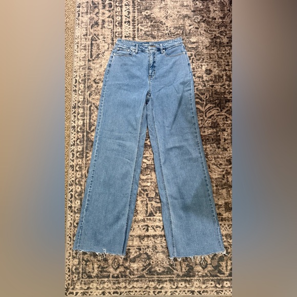 On 34th Classic Denim Wide Leg Women's Jeans - Picture 1 of 4